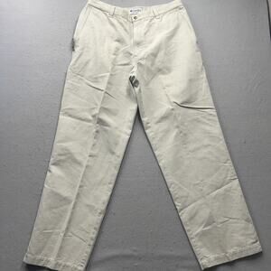 Columbia Men's Ultimate Roc Stone Pants Outdoor Cotton 36X32 Rugged Chinos NWT